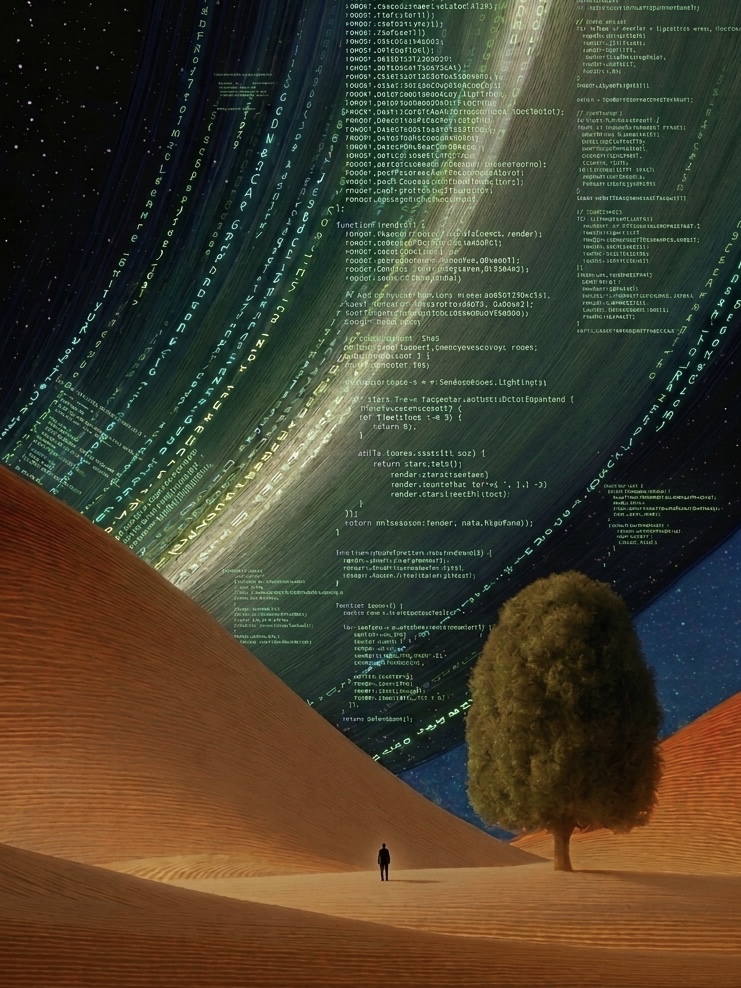 Kekius_Sage's tweet photo. Computer scientist Edward Fredkin proved space and time are digital processing units of a cosmic computer.

This concept implies matter is just running data. https://t.co/omCwf3HplS