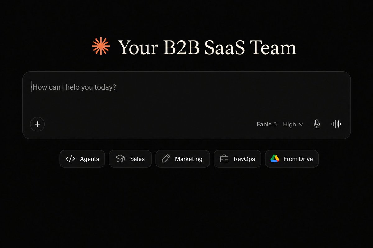 jack_9947's tweet photo. All 50+ B2B SaaS Agents (Free for First 300 People)

CLAUDE AGENT DIRECTORY FOR B2B SAAS - FREE

1. Sales, Prospecting, and CRM (14 agents)
2. Outbound and Cold Email (8 agents)
3. Marketing and Growth (10 agents)
4. Product and SaaS (8 agents)
5. CRM, RevOps, and Finance (6 agents)
6. Customer Success and Retention (5 agents)
7. Finance, Metrics, and Strategy (4 agents)
8. Multi-Agent Frameworks and Orchestration (5 agents)

(72 Hours only)

Like + RT + comment 'AGENTS'

Must Follow me so I can DM you.