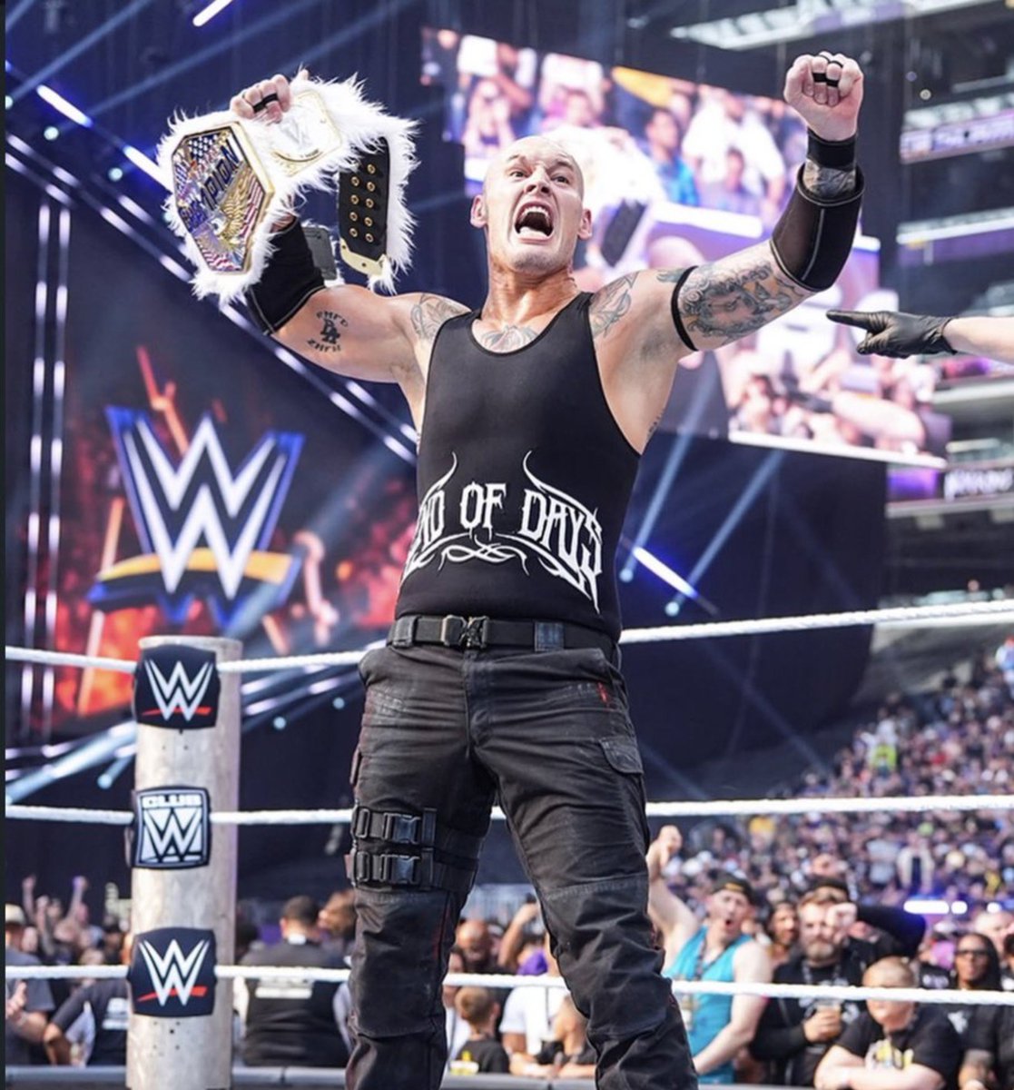RomanEra0's tweet photo. The decision to move the United States Title from Trick Williams to Baron Corbin came together only recently, with a number of people backstage surprised by the change in plans.

- @WrestleVotes Radio on @FightfulSelect https://t.co/GeHtYO9psw