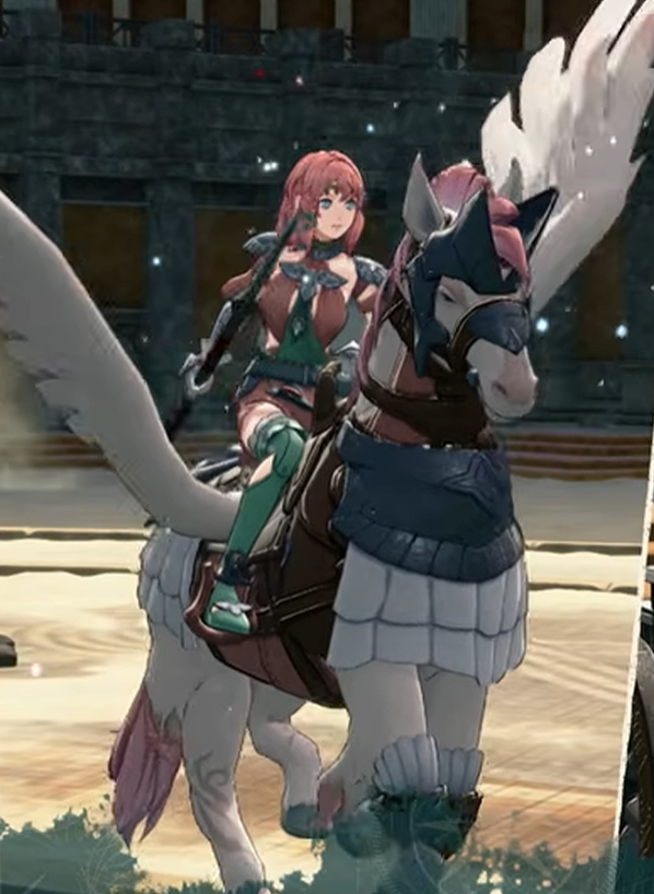 Liilitheos's tweet photo. I can't get over how pretty Alexandra design is this shade of pink is so pleasing to look at and the pink + mint combo works so well together. 

Even her pegasus is matching her too with the pink mane and the matching accessory on it's hoofs so cute like that's her son. 🥺💖 https://t.co/IekCsCY7kp