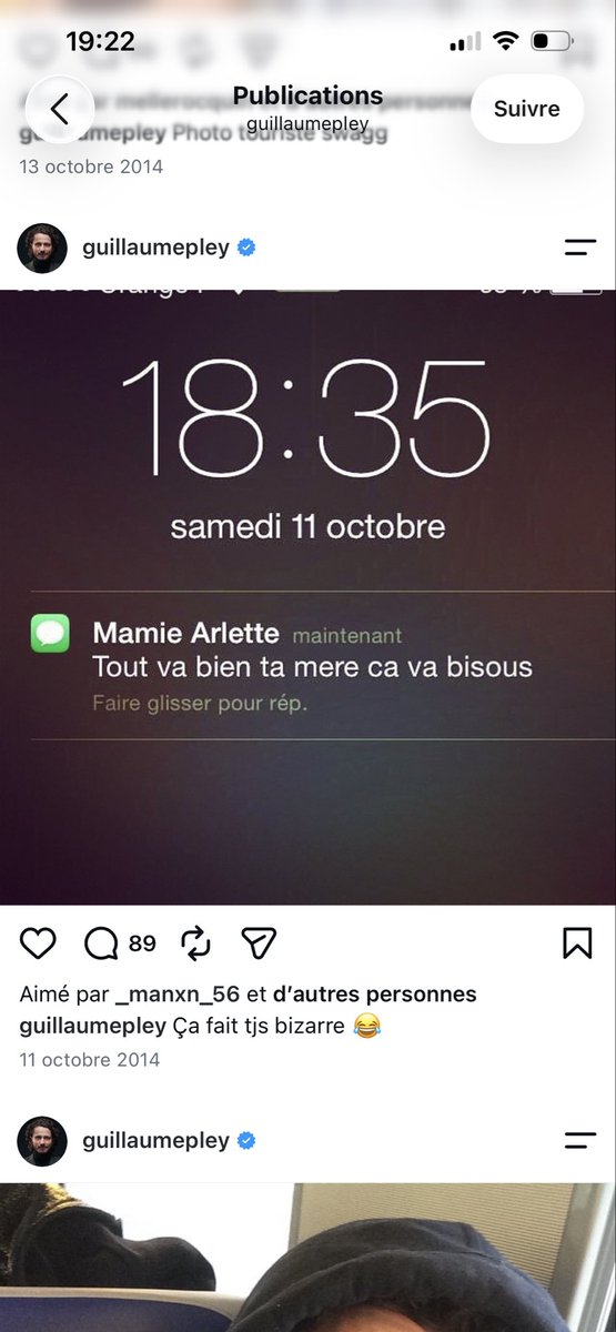 juliemlh's tweet photo. C’est littéralement le screen d’un message de MA mamie que j’avais tweet à une pote à moi dans une conversation random https://t.co/cE7KaNhHJD