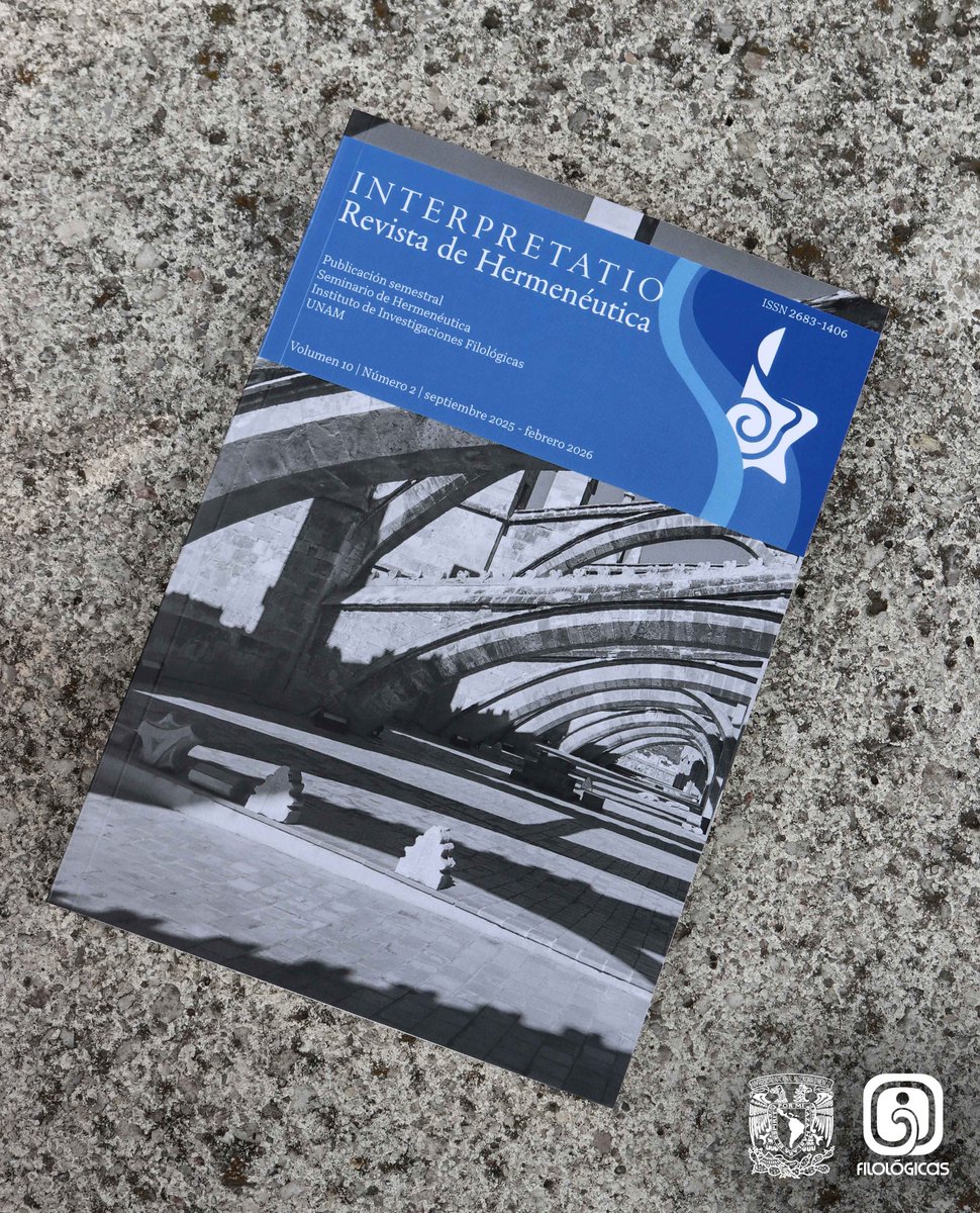 IIFL_UNAM's tweet photo. 📖 Ya está disponible el número 10-2 de Interpretatio. Revista de Hermenéutica.

🌐 Todos los contenidos son de acceso abierto.

🔗 Léela aquí:  https://t.co/ZVuvHZWiem https://t.co/mjyAvColhM