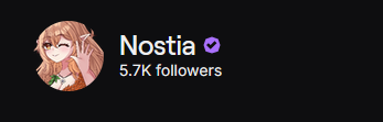 NostiaVT's tweet photo. Name changed and clean~ LadyNostia is out, Nostia is in! https://t.co/xLw5Tlimgt