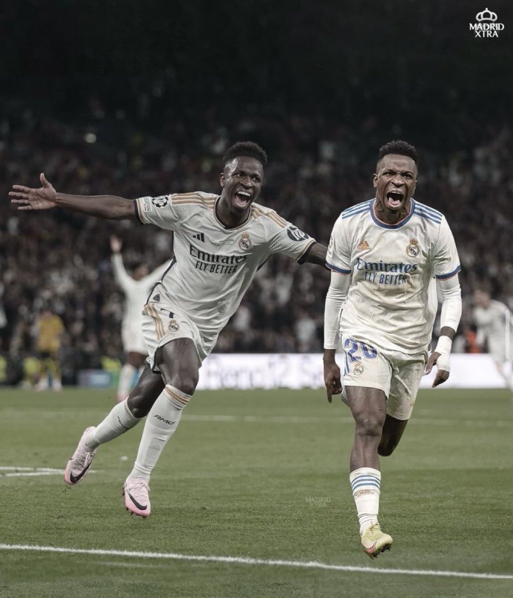 MadridXtra's tweet photo. 2 UCL finals. 2 goals. 2 trophies. 🇧🇷 https://t.co/QEZIErHGb8