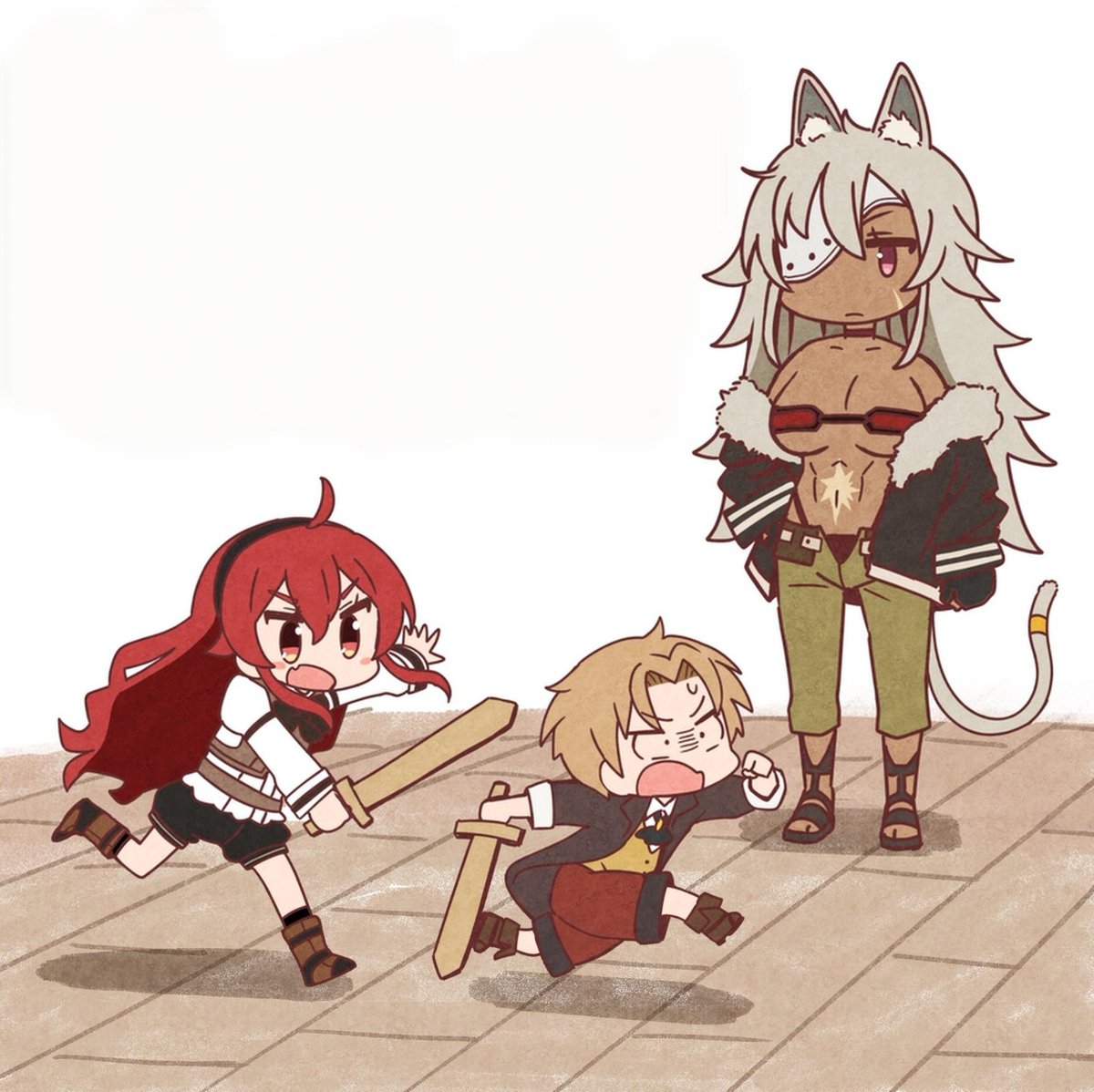 _A1nS's tweet photo. Otherwise, nothing has changed. Only the battlefield has moved to the bed.
#MushokuTensei #無職転生 https://t.co/xGDPjoLkGy