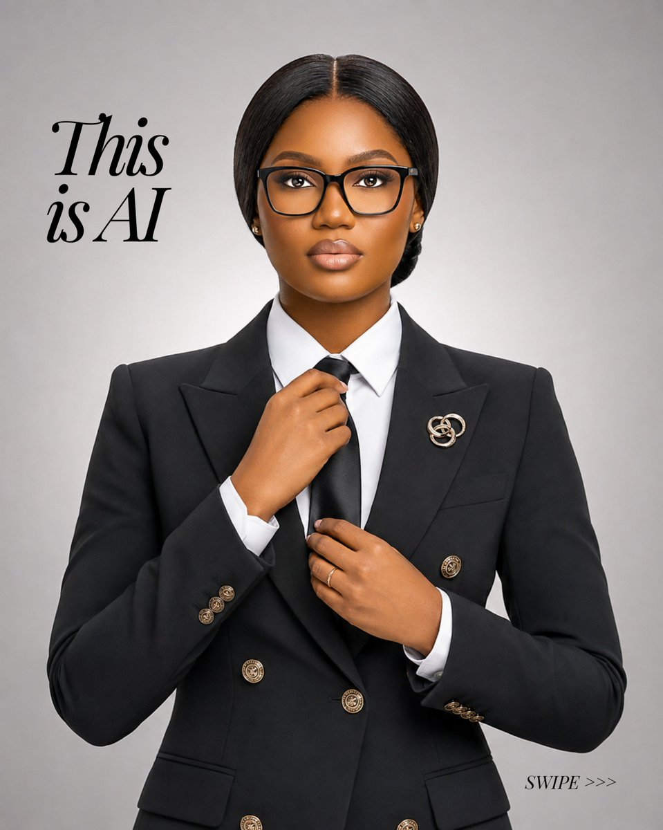 Sog_Creativity's tweet photo. You don't need an expensive studio to get a professional portrait. With the right AI prompts, you can create stunning, ultra-realistic portraits in minutes.

Comment "PROMPT" for the prompt package and start creating yours.

#ai 
#content
#portrait 
#viral 
#fyp https://t.co/Co9Qpaabwn