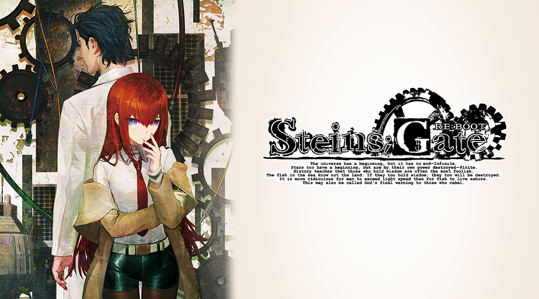 SpikeChunsoft_e's tweet photo. The STEINS;GATE RE:BOOT digital store pages are live on the PlayStation Store and Nintendo eShop!

Add 'em to your wishlist 👇 https://t.co/I2IEskB2O4