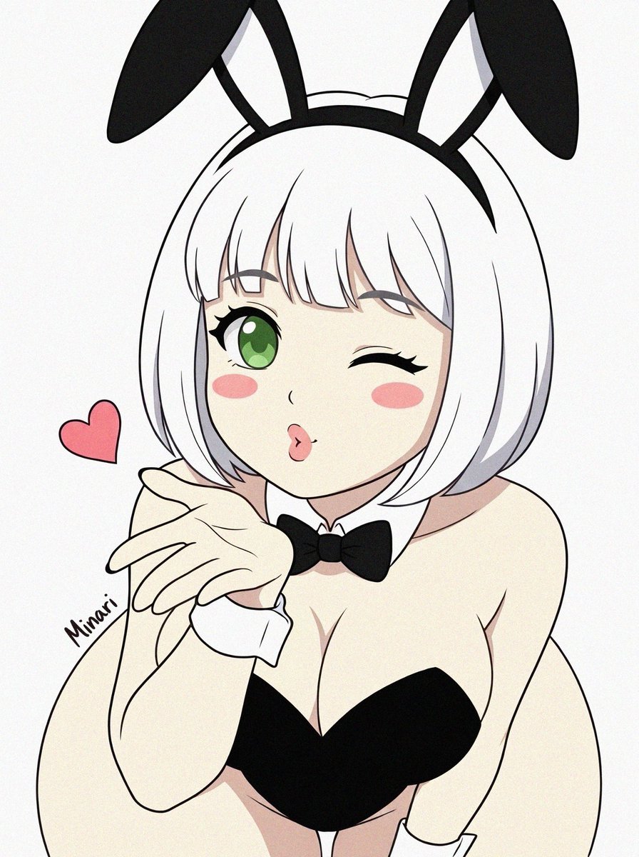 MinariYume's tweet photo. Bunny girl energy today. What do you think of this look?
いいねやRT、感想もらえると嬉しいです。

#BunnyGirl #AnimeArt #OriginalCharacter #DigitalArt #BunnySuit #AnimeGirl #Illustration #Wink #CuteArt #FanArt https://t.co/tW79j4q07G