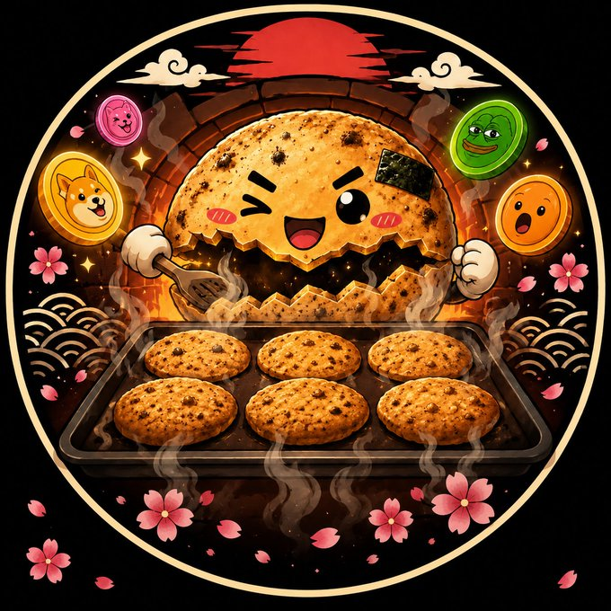 Senbei_Memes's tweet photo. The first batch is nearly ready. Stay hungry! https://t.co/PywforaZI0