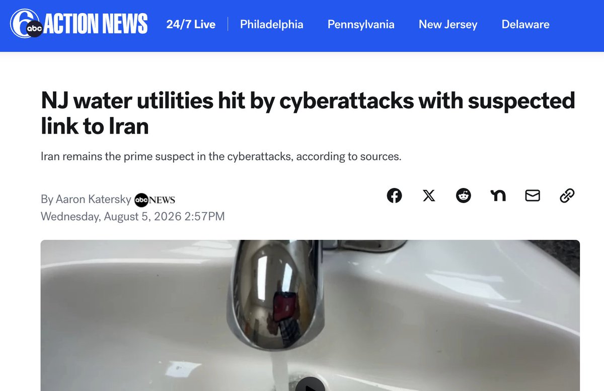 TheRealDoenut's tweet photo. more water cyber attacks https://t.co/Nqs0rX3vAy