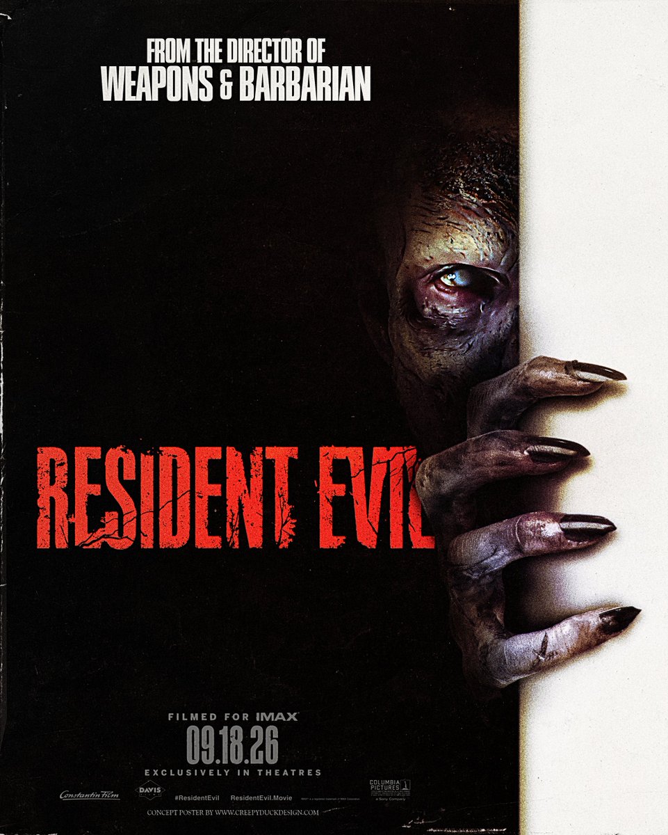 creepyduckart's tweet photo. My new alt for Zach Cregger's #residentevil (a little throwback to my fav of the og games.) 😉🤘🩸 https://t.co/RfnCpx035N
