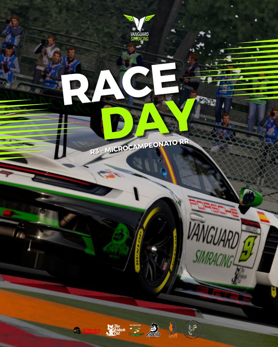 VanguardSim's tweet photo. RACE DAY - @ROAD_RIDERS_GTS

Sala Goku
 @samuhdez6_
 P.Nieves
 Kick
 Gabri

Sala Vegetta
 @VSR_A_Gomez
 Christian

#BeVanguard https://t.co/YYkntjrhRi