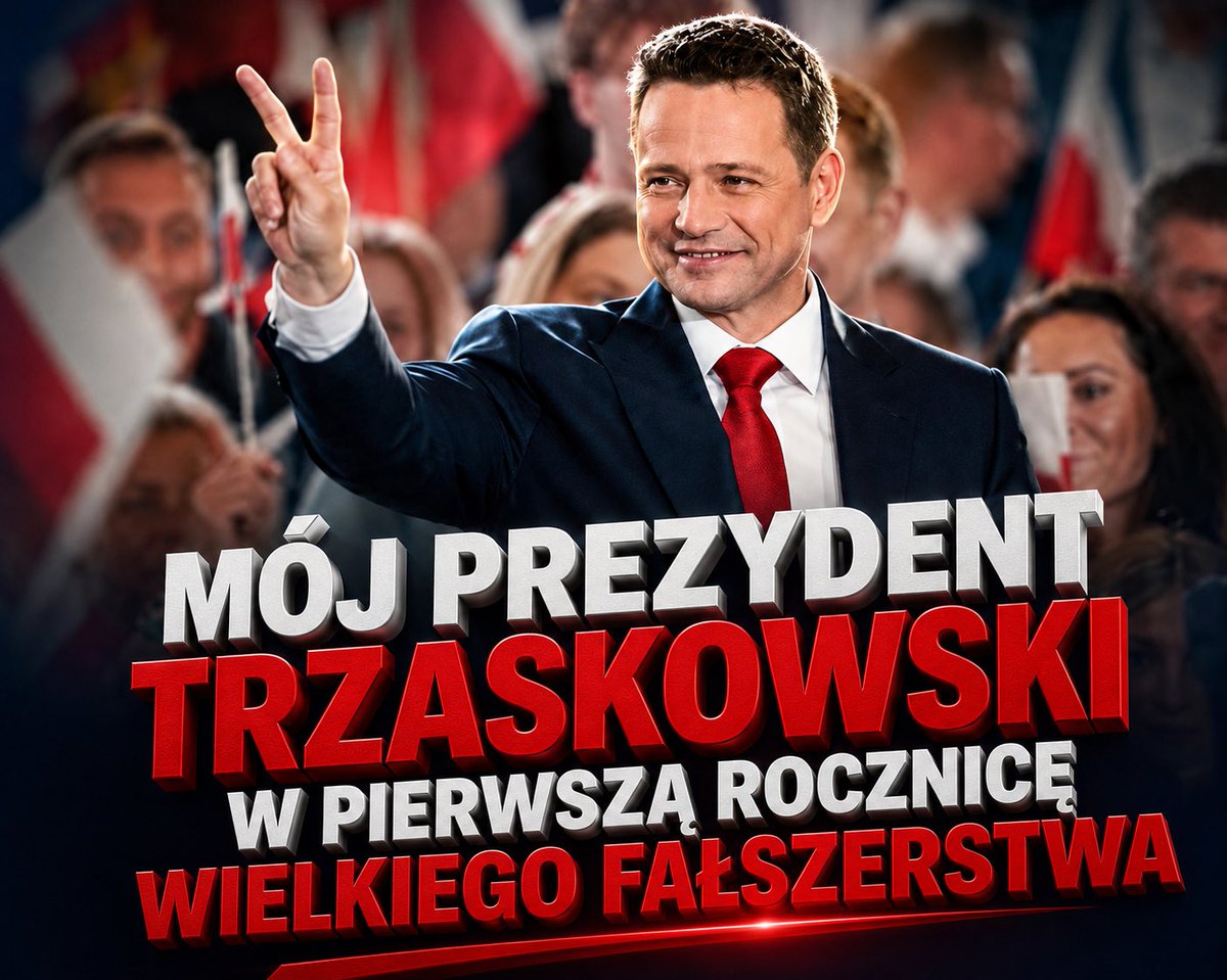 PaniNaSzpilkach's tweet photo. Prezydentem Polski jest Rafał Trzaskowski. Pierwsza rocznica tych wyborów nie jest powodem do świętowania — to rocznica wielkiego fałszerstwa.

Nawrocki przemawia w telewizji. Nie da się tego słuchać — nadęcie, propaganda i puste słowa. Ile można słuchać tego pierdolenia?

@trzaskowski_ 🇵🇱

#PrzeliczyćGłosy
#MójPrezydentTrzaskowski