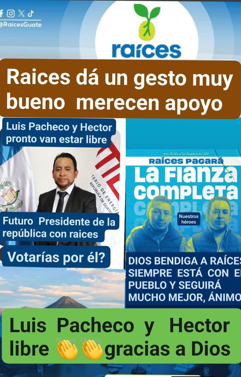 LarRRytO's tweet photo. Todos con RAÍCES 🇬🇹✊
@raicesguate https://t.co/FWSXQyX0qQ