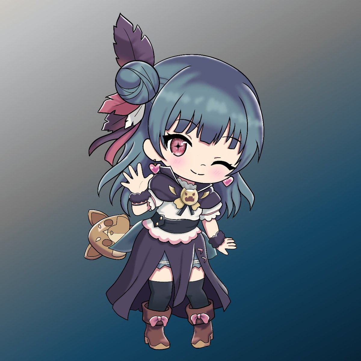 Akko_arts's tweet photo. Yohane 🤍 https://t.co/lQciOzZDhK