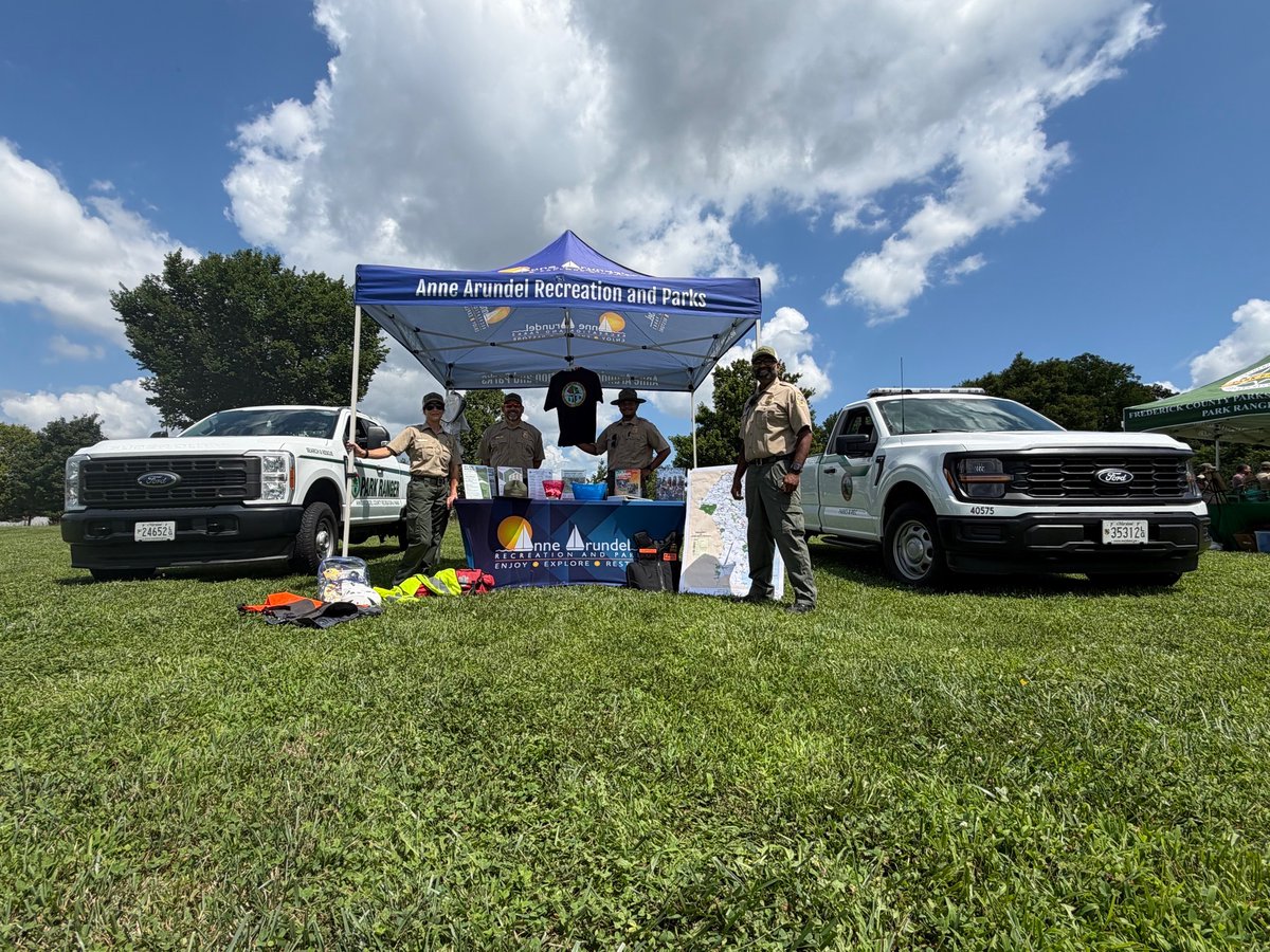 RecParks's tweet photo. 🌲 Last Friday, our Anne Arundel County Park Rangers joined the National &amp; Maryland Park Service, &amp; regional partners at Monocacy National Battlefield for #WorldRangerDay! 🏞️✨

Proud to celebrate the rangers who protect our natural &amp; historical resources every day. 📸👇 https://t.co/H7TqUL0DTY