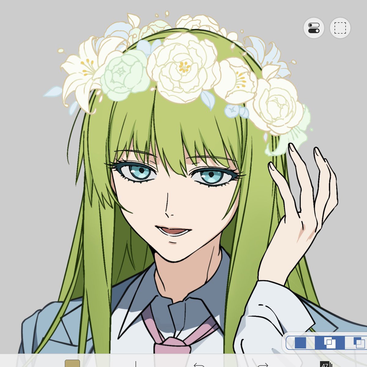 cxiiib's tweet photo. 顔だけ…！🌼 https://t.co/6i9q2wYb3M