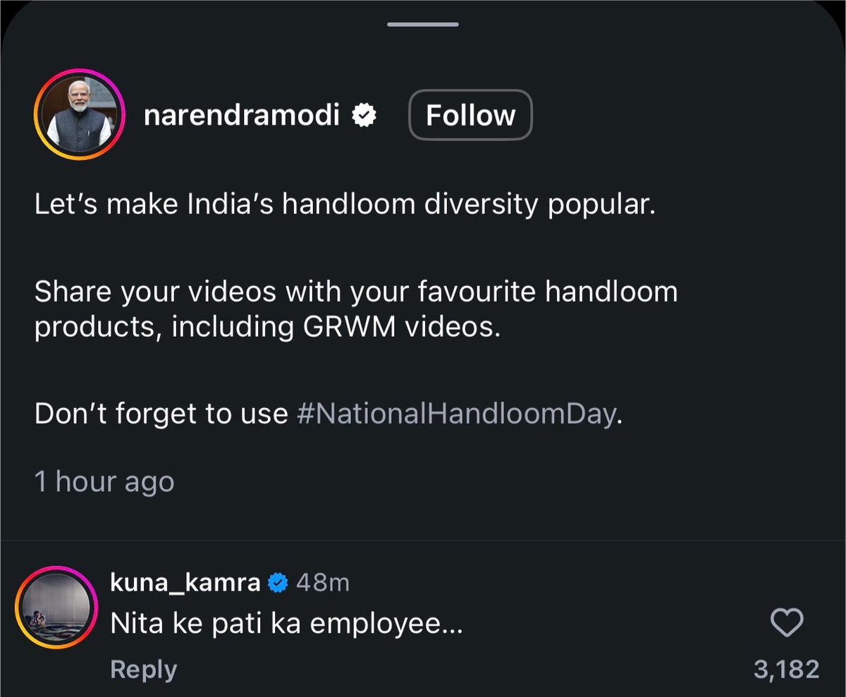 MsAnjaliRB's tweet photo. Nita ke pati ka employeeeee😭😂😂 https://t.co/dBrOKo7vRj