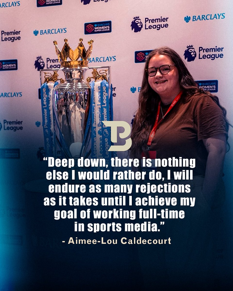 beyond_pitch's tweet photo. Breaking into sports media has never been easy, but today's job market has made the journey even tougher.

Degrees, experience and placements don't always lead to opportunities, yet so many aspiring journalists continue to chase the careers they love.

In our latest article, Aimee-Lou Caldecourt shares an honest reflection on navigating the industry as a recent graduate.

Read the full story via the link in the comments.

🎨 @LDAWGraphics 

#womensfootball #beyondthepitch #SportsMedia