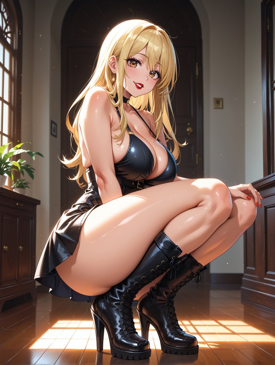 PrincessLucy2D's tweet photo. Puppy puppy puppy come to Mommy, crawl at her feet~ Such a good dog 💋 Isn't better like this, stopped to be a boring human and become my cute obediant pet 🤭

Of course it is ✨ Now make yourself useful, Mommy just got home and my boots are all dirty. You naughty tongue will be perfect to clean it, mutt~😏

🎀 2dfd findom femdom moneymiss humanatm paypig finsub 🎀