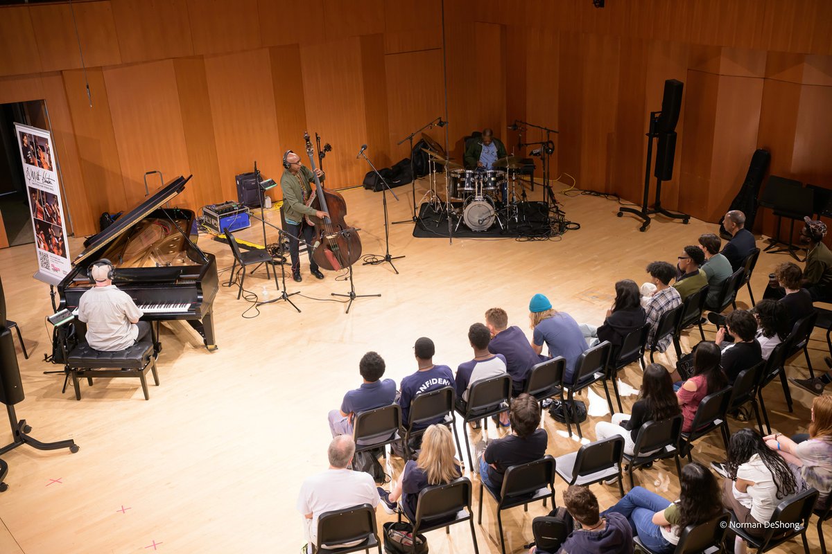 NJPACArtsEd's tweet photo. Thank you to everyone who joined us in celebrating the legacy of Milt Hinton. From the film screening and conversation to the concert, it was a memorable tribute to a true jazz icon. We also appreciation your support of our students —the next generation of musicians. https://t.co/DzhVzveBaU