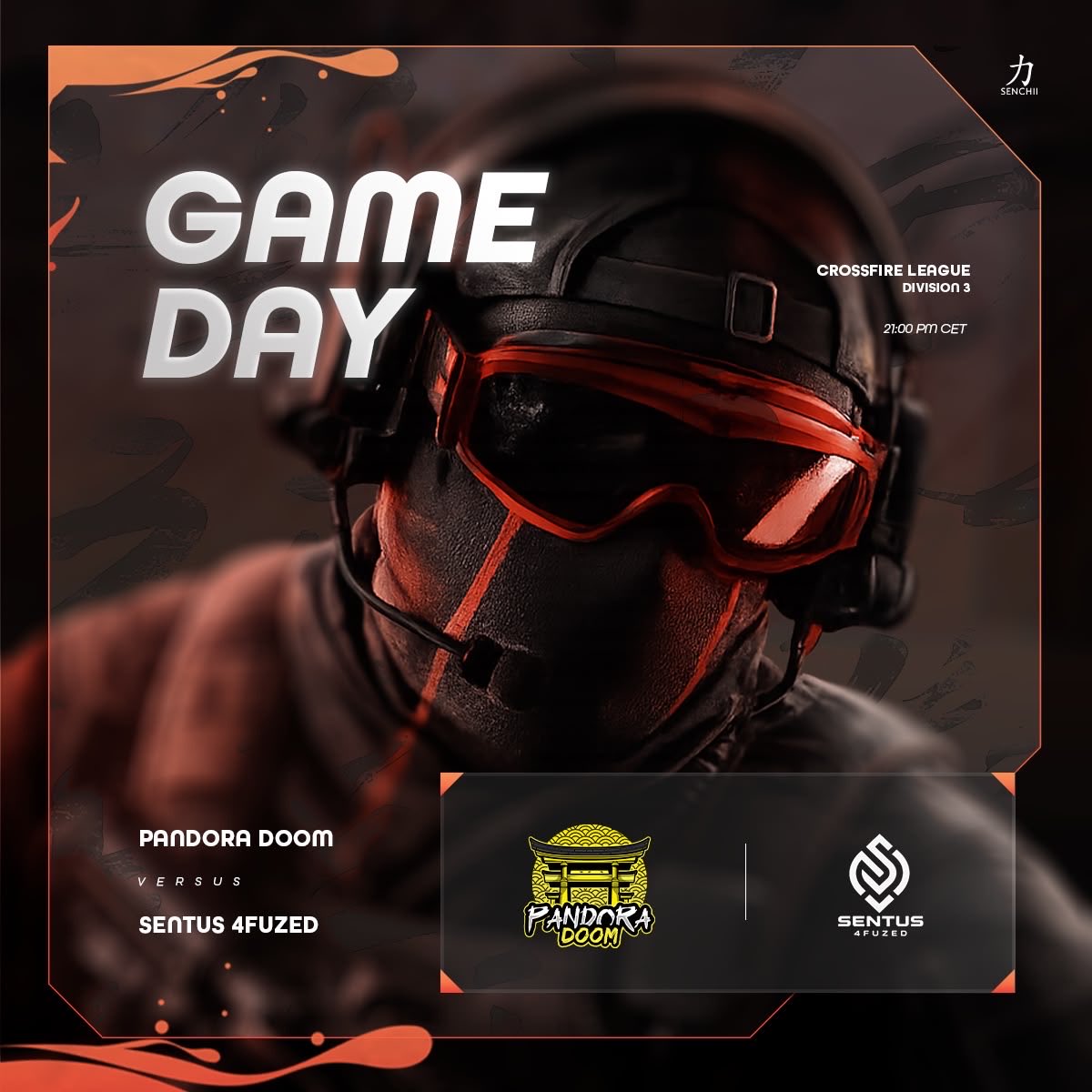 PandoraGmng's tweet photo. ⛩️ MATCHDAY ⛩️

Unser drittes Match in der Season 3 der @CrossfireGGs League steht heute an 🔥

Pandora DooM vs. @SentusEsport 

Start: 21:00 Uhr

Seid Live dabei auf Twitch: 
https://t.co/SAPtPj9WYA

Auf ein gutes Spiel 🔥 https://t.co/24m1aDGOoB