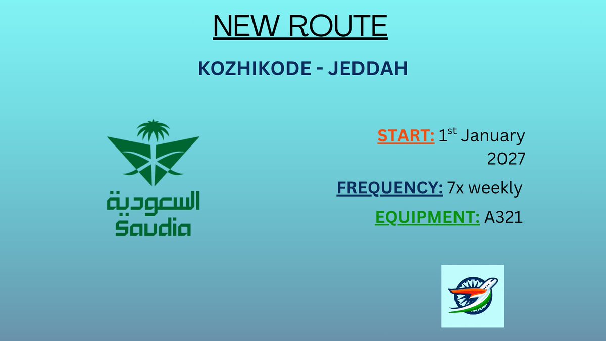 TIAG747's tweet photo. NEW ROUTE 📢

Another day, another new flight to Saudi Arabia 🇸🇦. https://t.co/2VlfZje7vU