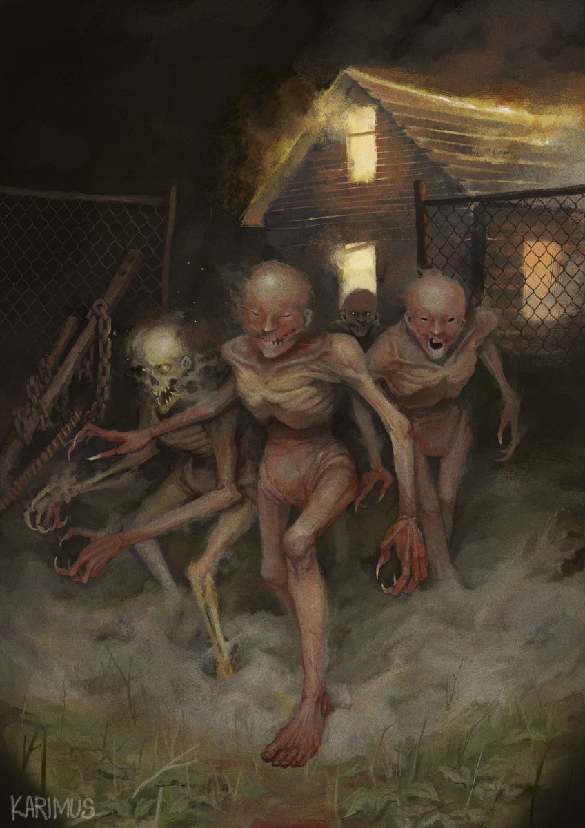 PB20xx's tweet photo. Ash. Illustration for the "Silent Hill" fanzine https://t.co/vs3y1vamoX
