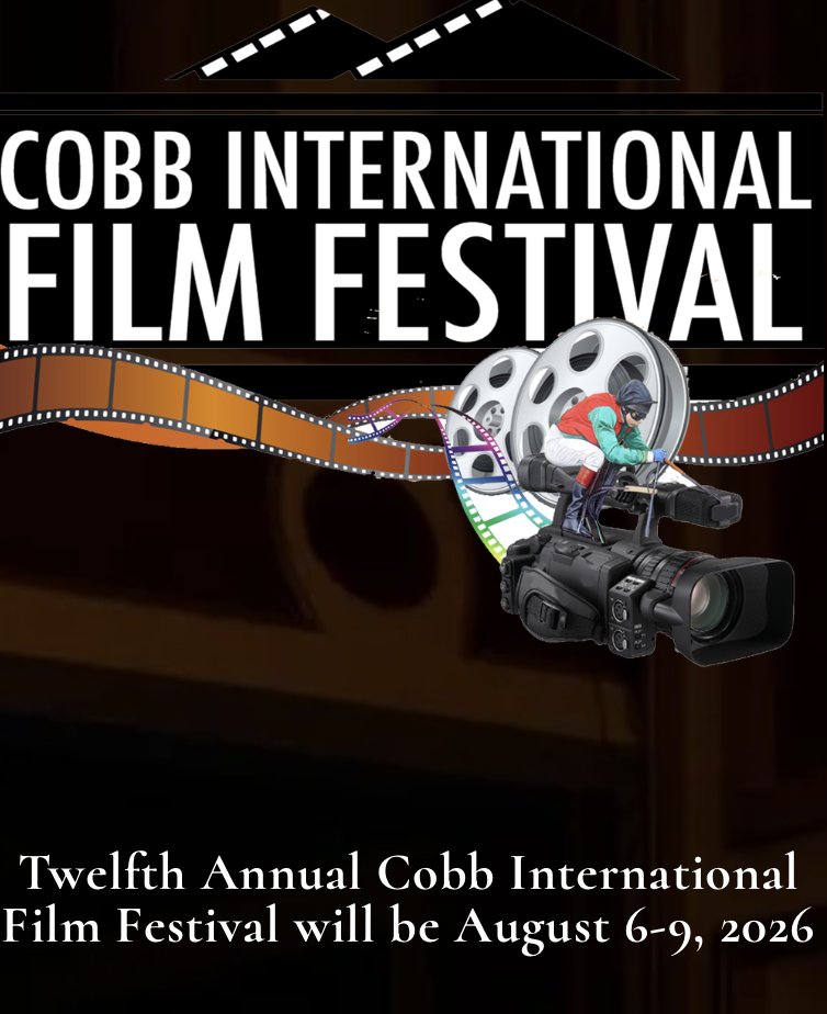 ATLFilmCritics's tweet photo. The Twelfth Annual Cobb International Film Festival starts today at the @StrandMarietta  running through Sunday, August 9, 2026!  https://t.co/EzPNI8OG1v #filmfestival #ForTheLoveOfMovies https://t.co/2vwrpcFiF9