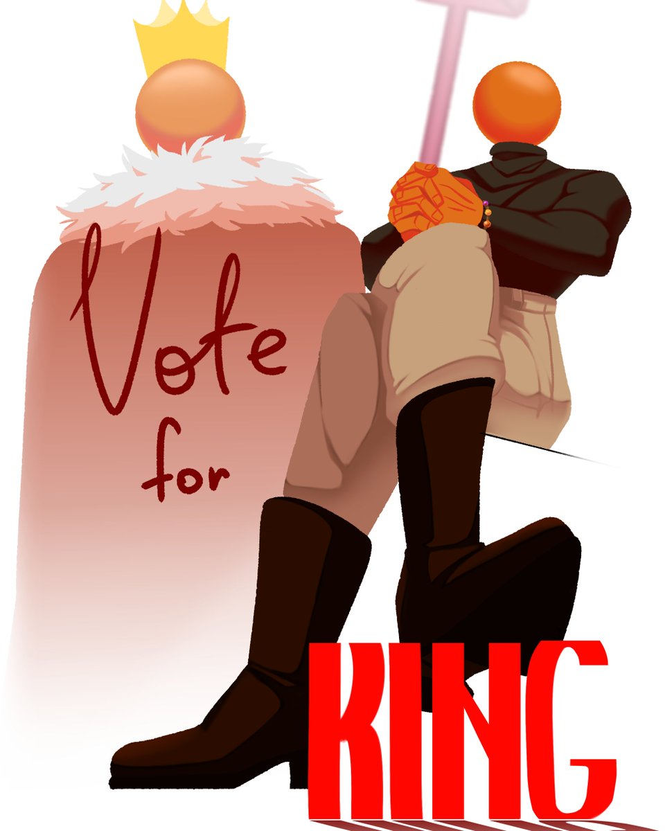 Crow_InTheNest's tweet photo. Vote for King Orange
Please please please...... qwq
#ava #avm https://t.co/db2i13Cj2o