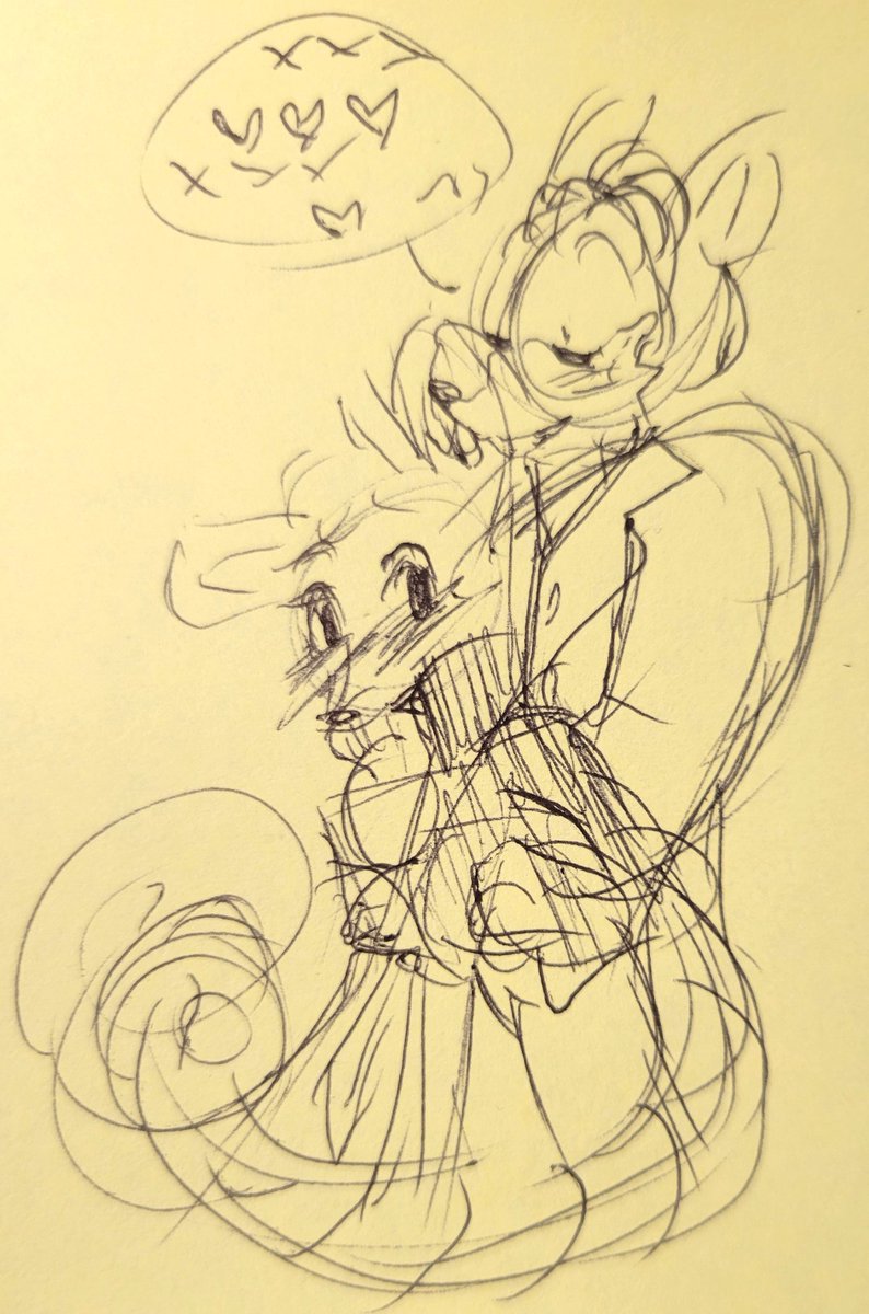 Pastel_Ricky's tweet photo. Some #basigan work doodles
Get a room you two https://t.co/rtaxXhDNeU