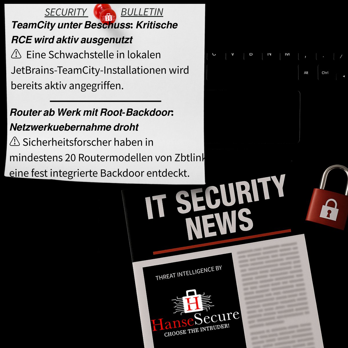 HanseSecure tweet picture