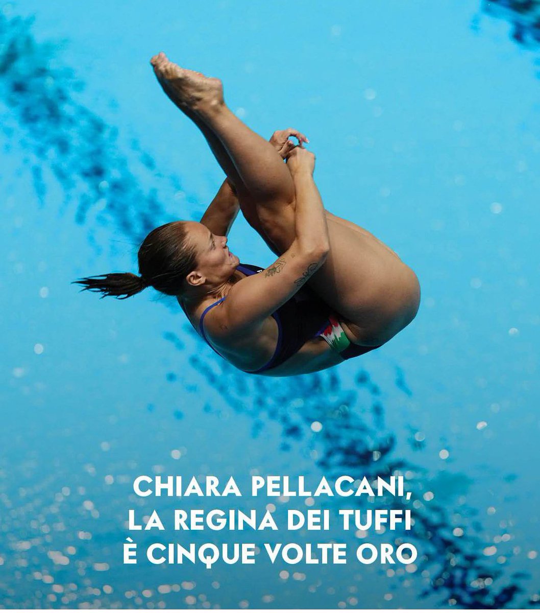 inciucessa's tweet photo. 5 ori nel giro di pochi giorni , Chiara Pellicani regina dei tuffi.
#italiateam https://t.co/Go4fiY1KE6