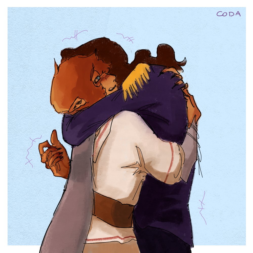 coda_zixx's tweet photo. a reminder that they never actually hugged in canon

#assassinduomonth #assassinduofanart https://t.co/zNafsmHs35