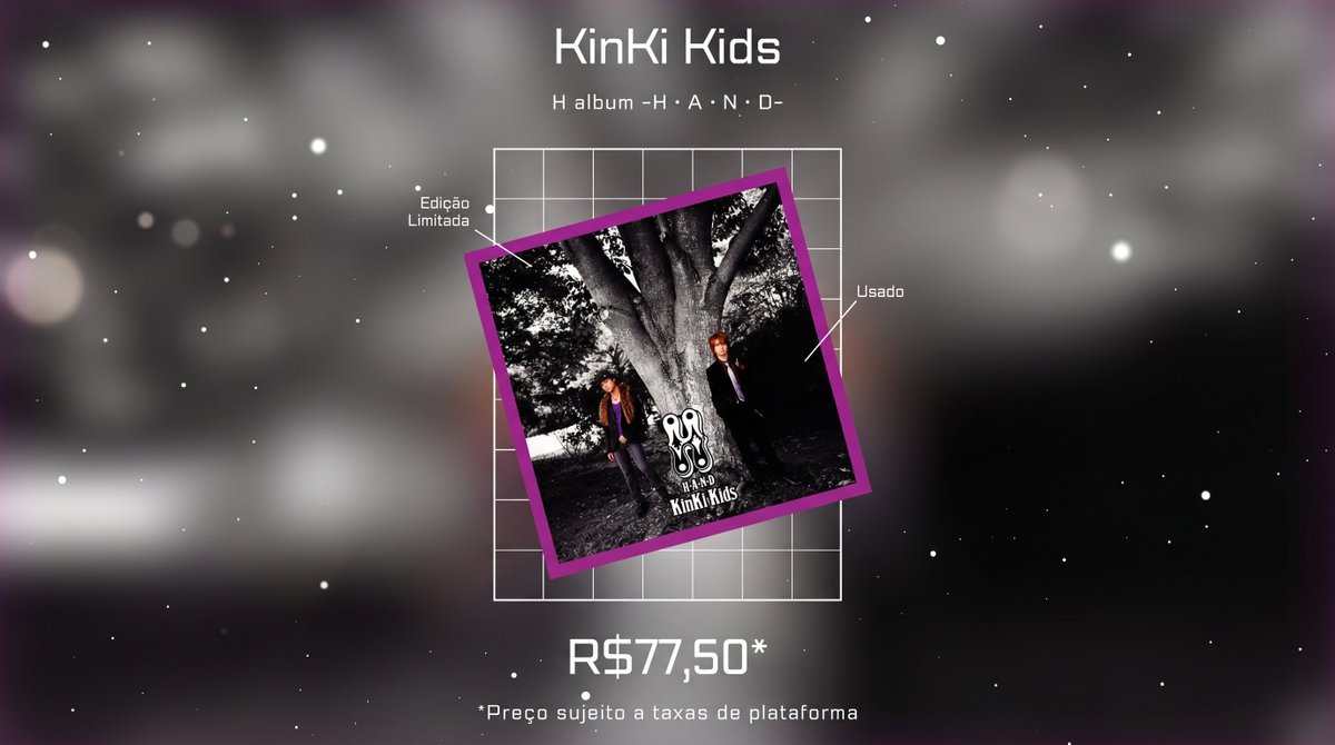 otalojinha's tweet photo. KinKi Kids - H album -H・A・N・D-

mais detalhes em nosso instagram  

https://t.co/Z8tyfwPNi1 https://t.co/wJVc5YoAtQ