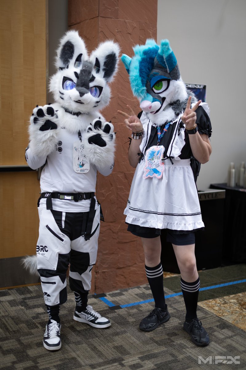 mechaf0x's tweet photo. Fursuits from FWU! #furries #fwu #fursuit 📸: @Sjol_Lepus https://t.co/57LCSTJDtw