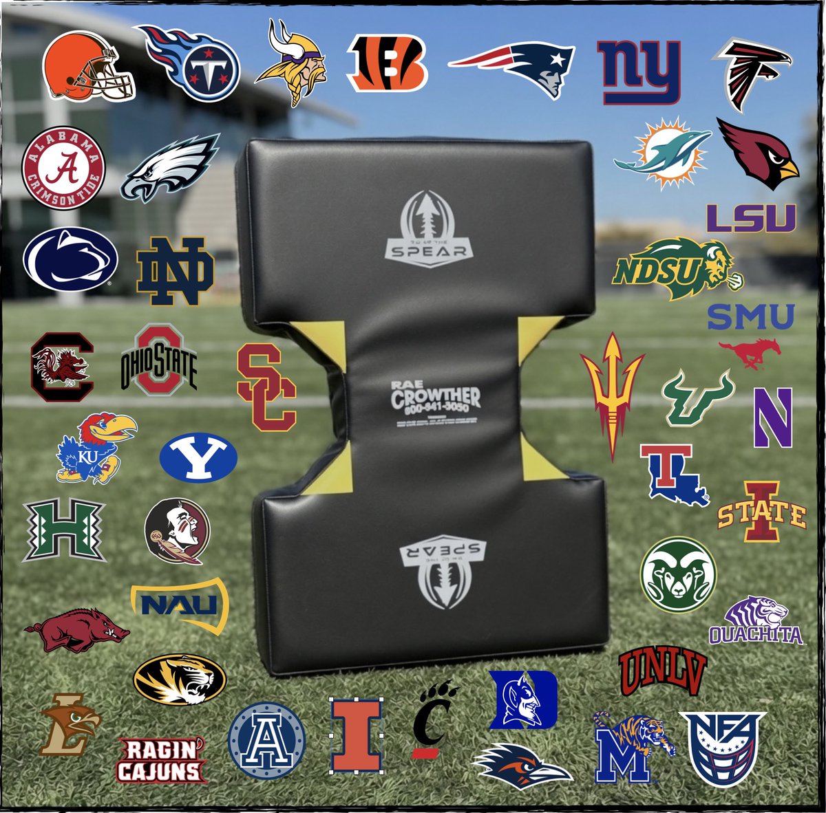 TipoftheSpearFB's tweet photo. Want tighter hands and better leverage?

Top OL Coaches already use the BLAST Hand Shield.

Get yours and upgrade your team today.
https://t.co/kilgXozSq9 https://t.co/qZoCSiPh8O