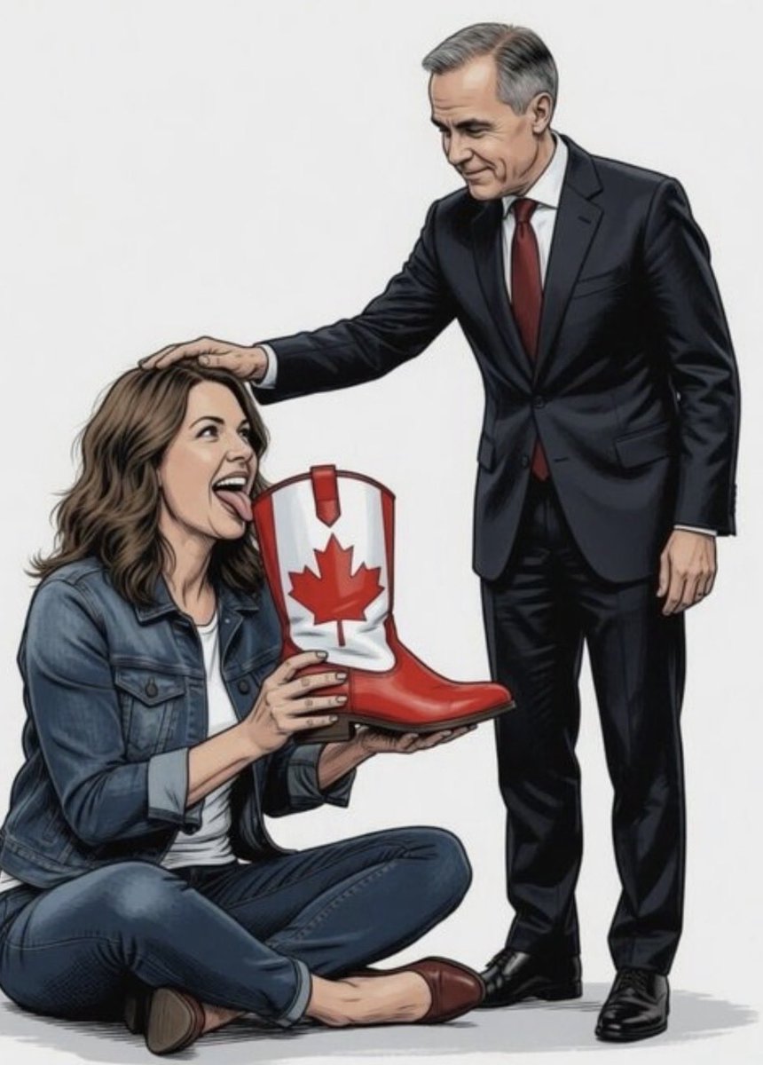 JeffreyRWRath's tweet photo. For all of the media in Canada in a tizzy over @POTUS referring to Carney as “nasty” … 

Please ponder the fact that Carney maintains that he has the authority to impose billions of dollars in taxes and other “PRECONDITIONS” (to use Carney’s own word) on the export of Alberta oil and gas. 

From an Alberta perspective Carney is a NASTY, CORRUPT. SON OF A BI*TCH. 

Too bad that SMITH is too co-opted to admit it.
