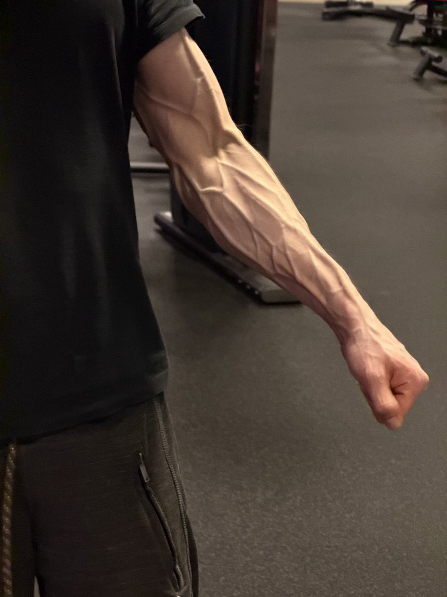 xAki_ra's tweet photo. I heard you like veins https://t.co/bZUXX6tAjM