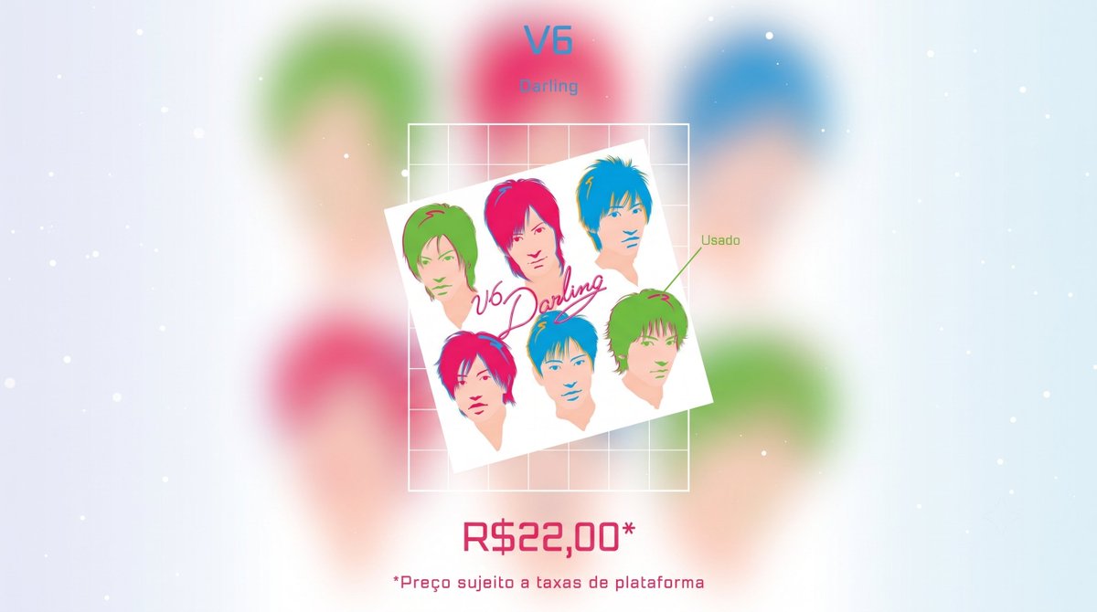 otalojinha's tweet photo. V6 - Darling

mais detalhes em nosso instagram

https://t.co/AK0UQqP5aI https://t.co/bldRXWeCSk