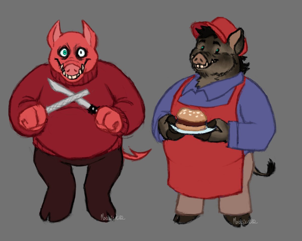 toasteroven343's tweet photo. I heard that a new ep of spooky month is in the works and it brought me back to Bob.. when tender treats came out i saw a lot of characters as animals so i'm throwing my hat into the ring super late behold hog velseb
#spookymonth #bobvelseb #spookymonthbobvelseb https://t.co/w8dY2xhxox