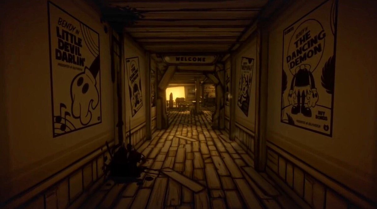 TheGddlc's tweet photo. 2 things, i hope #BATIF ditches the whole cycle thing and focuses on the real world locations with the cycle characters actually coming to the real world, and with that, i hope at some point in the game we get to see the REAL joey drew studios but it has real life textures #BENDY https://t.co/iSiC6zF1cj