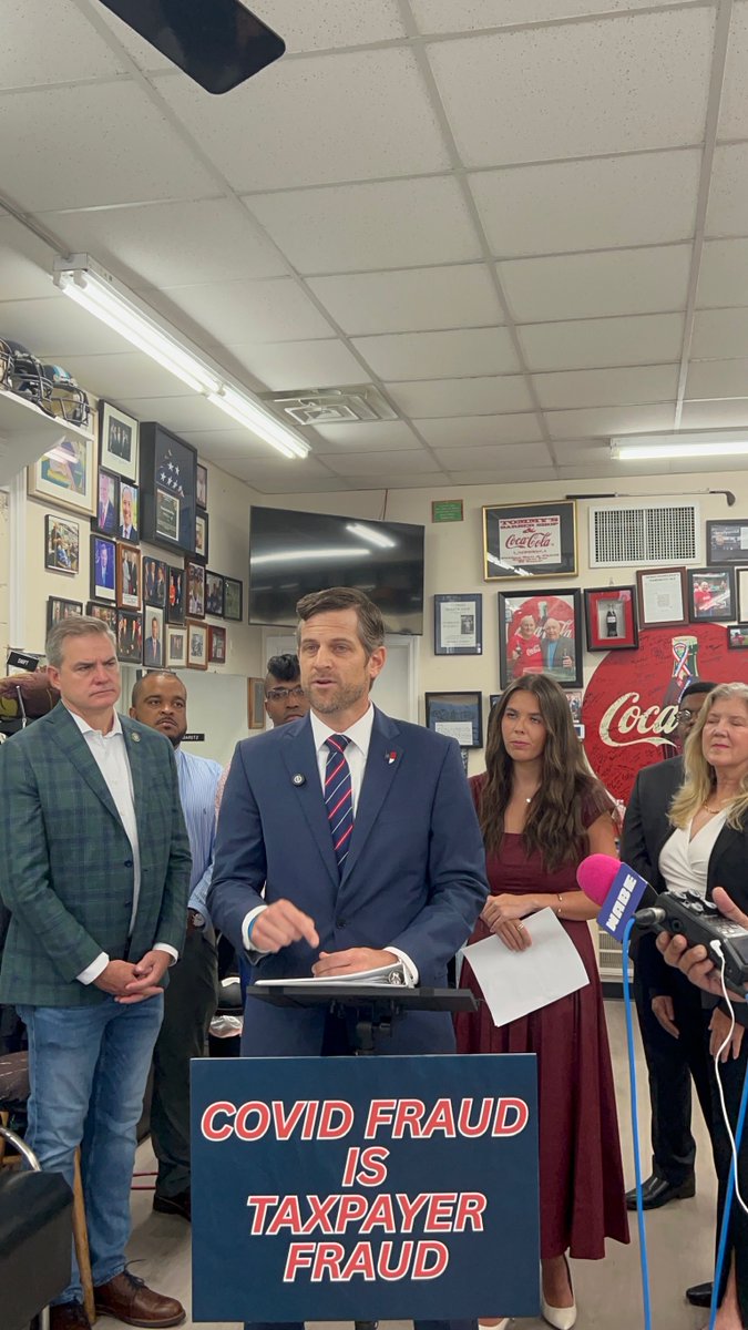 StricklandForGA's tweet photo. COVID fraud is taxpayer fraud.

When an elected official treats emergency relief like a personal slush fund, it's a betrayal of the people they swore an oath to serve.

That’s why today I pledged that when I'm your Attorney General, our office will create a Public Corruption Task Force to prosecute anyone who betrays the public trust. Because protecting Georgians like you is my only priority.

Thank you to Gilmer Thomas and @GreaterGeorgia for shedding light on these abuses of power and their impact on everyday Georgians.