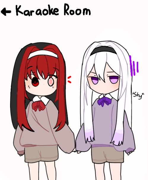 Enn_lea's tweet photo. @ItsmeELvena REALLY? :O White haired gurl one ♡ https://t.co/mDI1n0lMVj