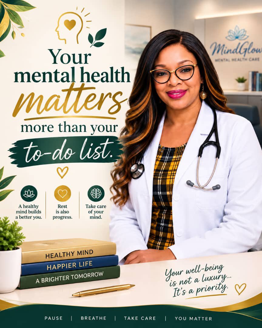 LanreGlorious's tweet photo. Your mental health matters more than your to-do list. https://t.co/IbktOeYotQ