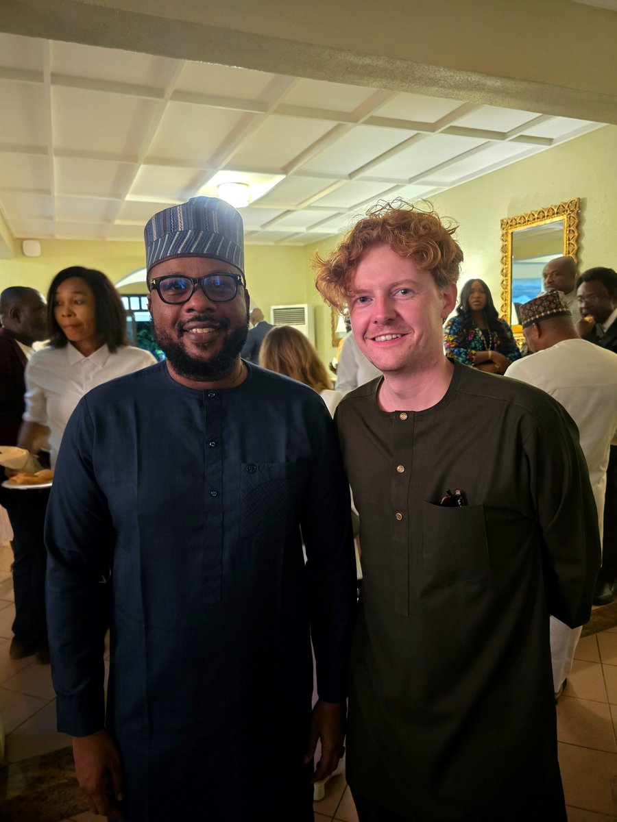dawisu's tweet photo. This week, I had the honour of attending a reception hosted by UK High Commission, in honour of the outgoing British High Commissioner to Nig, Mr Richard Montgomery. It was a pleasure to join distinguished guests in celebrating his service to strengthening UK–Nigeria relations https://t.co/YhVJjnpH5N