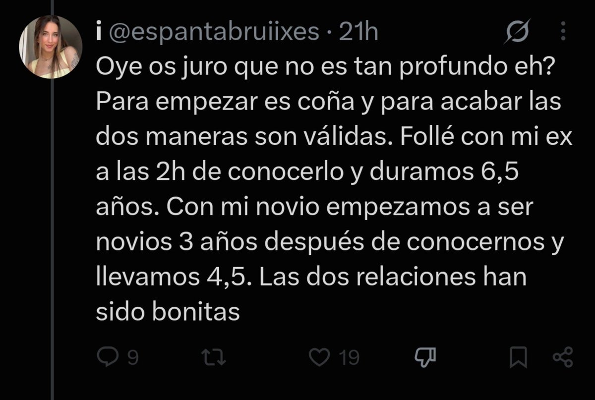 Clonazepamers's tweet photo. Lo peor de las mujeres es que no es por maldad, son malas inconscientes.

Ella suelta esto pensando que ha soltado la take del siglo, cuando lo único que hace es mostrar que el chad del ex la abrió de piernas a las 2h y el pelele del novio tuvo que currárselo 3 años.

Humillante. https://t.co/mbQJX218uj