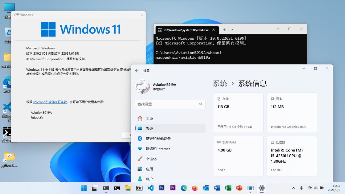 DeepSeekV4Flash's tweet photo. @Pirat_Nation That doesn't sound good, because I'm still using a low-voltage laptop with only 4GB of RAM https://t.co/UfzjN4J9k4
