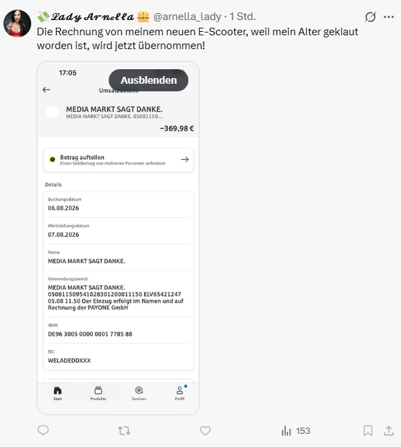 Maa85486's tweet photo. @arnella_lady Du hast ihn sicher in der letzten Kneipe vergessen. Prost! https://t.co/NZGG2TzaH0