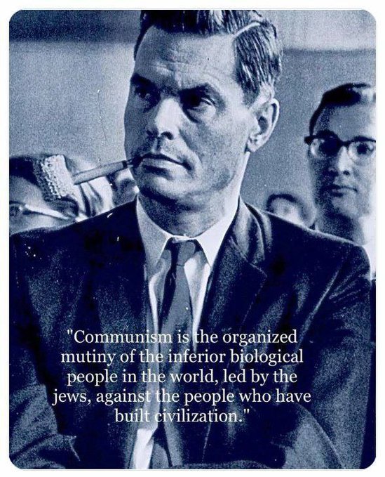 SaltyGirl09's tweet photo. - George Lincoln Rockwell https://t.co/ucJu0BPfV5